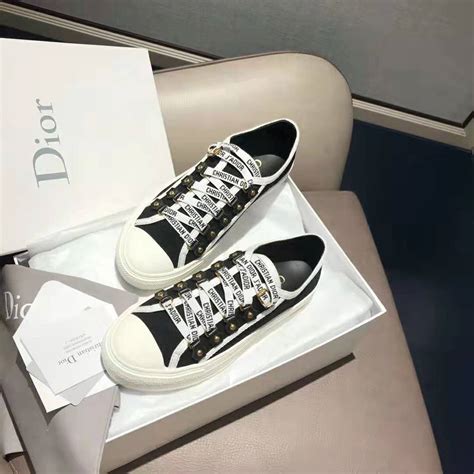 christian dior women's sneakers|christian dior canvas sneakers.